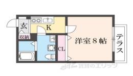 プランドール寺之内間取り図面