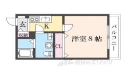 プランドール寺之内間取り図面