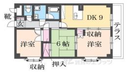 甚樹園マンション壱番館間取り図面