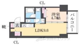 グランガーデン足代新町間取り図面