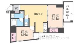 グランガーデン足代新町間取り図面