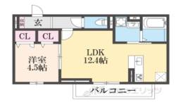 アリア西矢倉間取り図面