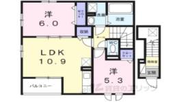 ニュアージュブルー間取り図面