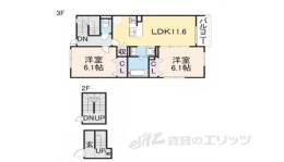 メゾン・デ・クール間取り図面