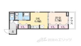 ヒカルサ京都梅津東間取り図面