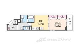 ヒカルサ京都梅津東間取り図面