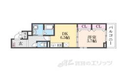 ヒカルサ京都梅津東間取り図面