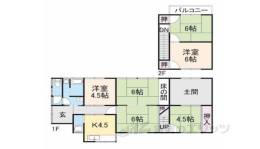 貸家間取り図面