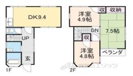貸家間取り図面