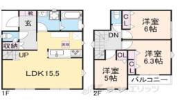 貸家間取り図面