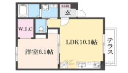 クレスト大戌亥３号館間取り図面