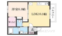 クレスト大戌亥３号館間取り図面