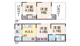 貸家間取り図面