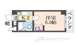 デ・リード河原町間取り図面