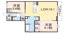 Ｄ－ｒｏｏｍ南塚口間取り図面