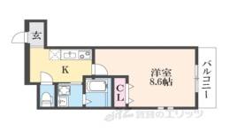 フジパレス今津中ウエスト間取り図面