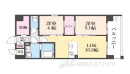 ＬｉｖｅＣａｓａ千本今出川間取り図面
