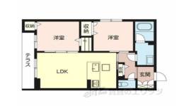 シャーメゾン　エス・エス間取り図面