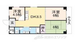 尼崎梅の木公園アーバンリズ間取り図面