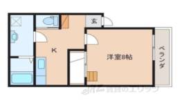 オーク１間取り図面