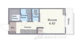 Ｒｉｔａ椥辻間取り図面