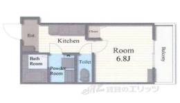 Ｒｉｔａ椥辻間取り図面