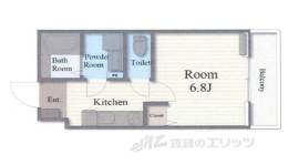 Ｒｉｔａ椥辻間取り図面