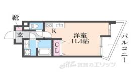 シオン中山間取り図面