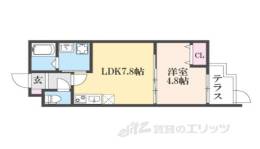 LEI椥辻間取り図面