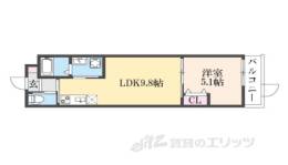 LEI椥辻間取り図面