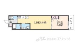 LEI椥辻間取り図面