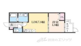 LEI椥辻間取り図面