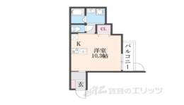 LEI椥辻間取り図面