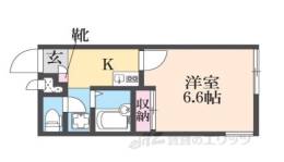 レオパレスハナテン２番館間取り図面