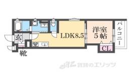 フォレストクリエオーレ上島町壱番館間取り図面