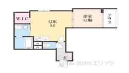 フラッツ六地蔵間取り図面