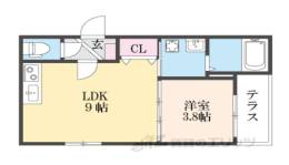 フラッツ六地蔵間取り図面