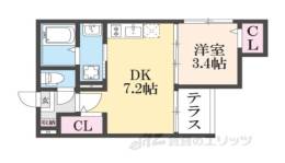 ＧｒａｎｄＣｈａｒｉｏｔ御所ノ内町間取り図面