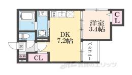 ＧｒａｎｄＣｈａｒｉｏｔ御所ノ内町間取り図面