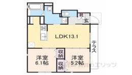アムール京都梅小路間取り図面