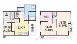 貸家間取り図面