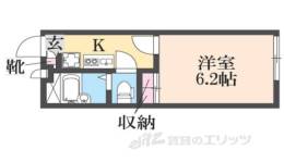 レオパレスハナテン間取り図面
