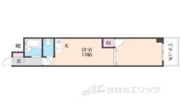 ホーユウパレス寝屋川間取り図面