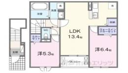 ピュアブルーム間取り図面