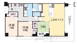 ジオ桂シェノン間取り図面