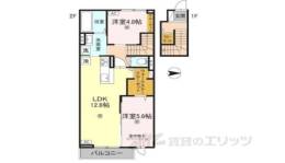 クレールY間取り図面