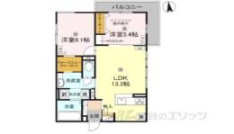 スプランデュール高井田間取り図面