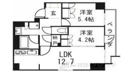 クラッシィハウス御池柳馬場間取り図面