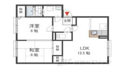 ライフガーデン１間取り図面
