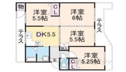 円明寺ヶ丘第1住宅第1棟間取り図面